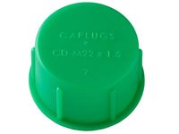 PE-LD Black to Cap Thread Size 1/2 SCP-0500 Pack of 40 Caplugs 99395330 Plastic Shipping Cap Protector to Cap Thread Size 1/2