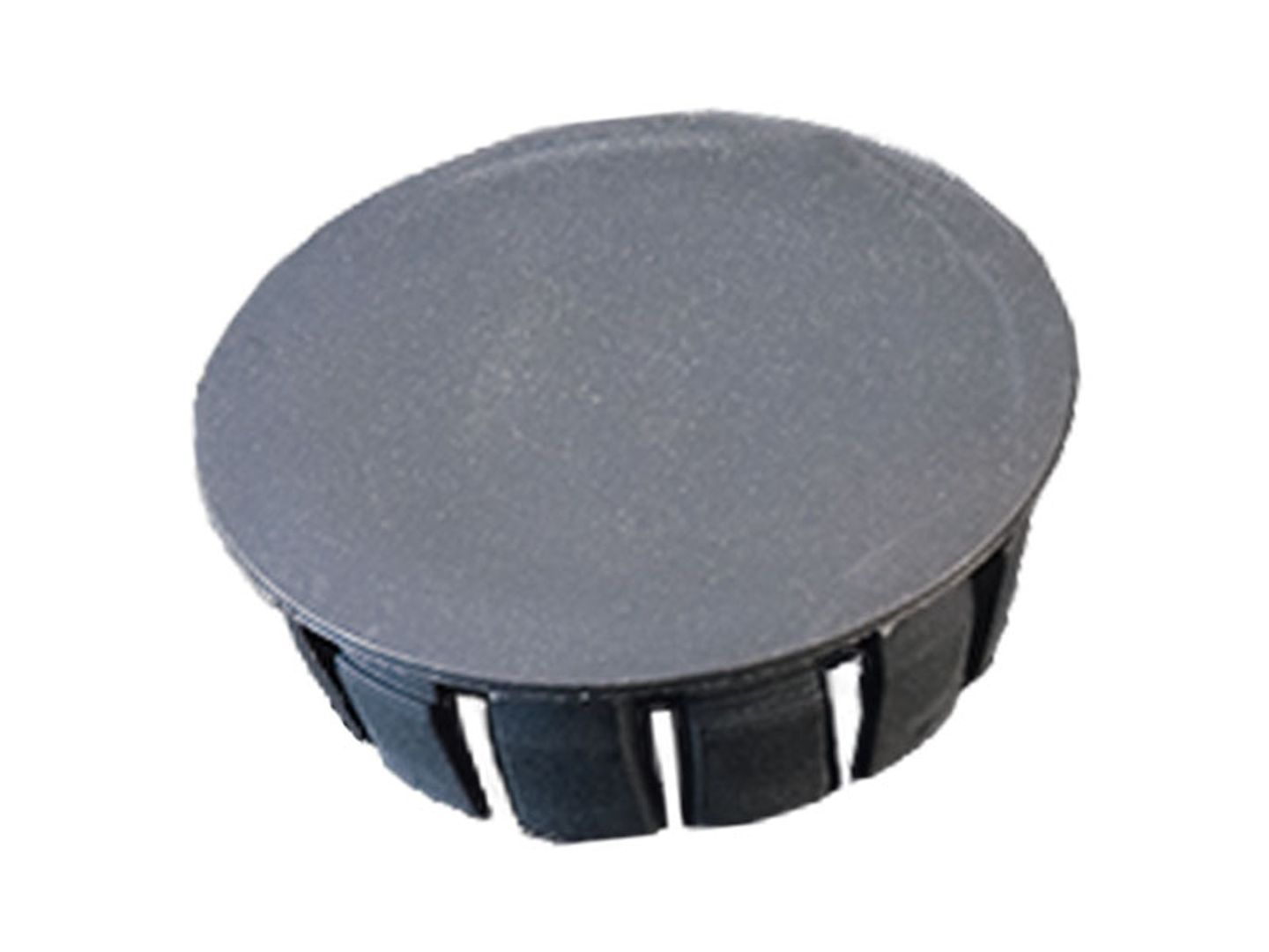 Rigid PE 20 per Package Details about   7/16” Hole Plugs Snap-In Round Deep  W Flexible Ridges 