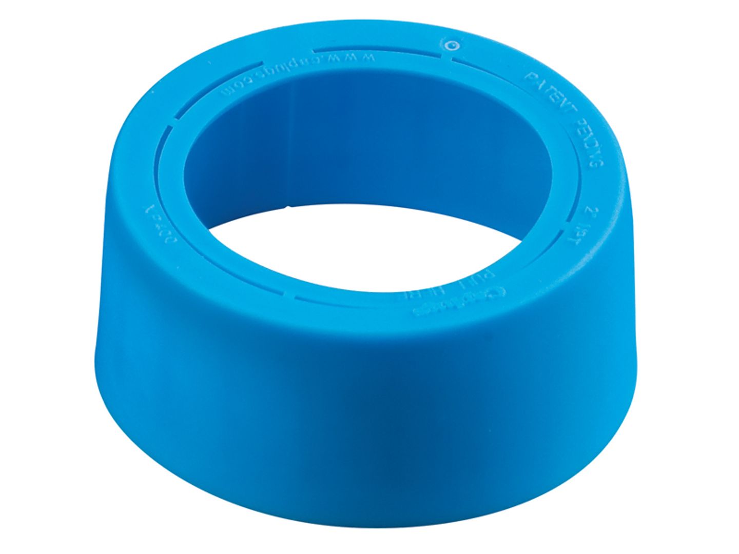 Caplugs 99120407 Plastic Threaded Plug For Pipe Fittings. P-48, HPE RED