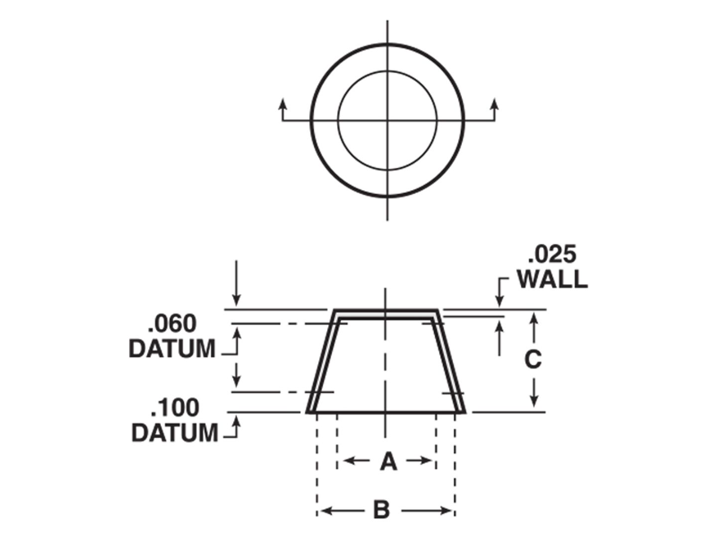 Paper Tapered Caps | PTC Series | Caplugs