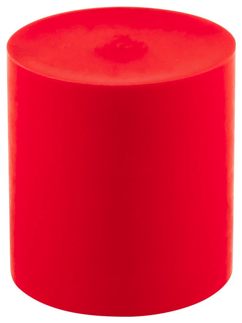 SC-217-L PE-LD Cap ID .438 Length 1.50 Red Caplugs Plastic Sleeve Cap for Tube Ends Pack of 1000