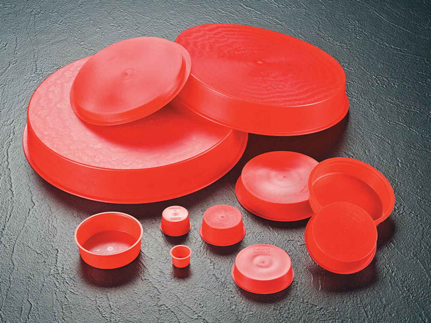 1" Details about   Lot of 100 Red Round Plastic Tapered Hole Plugs Caplugs T-13 